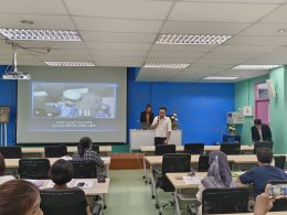 ภาพกิจกรรมการบรรยาย เรื่อง การตีความและการประยุกต์ใช้ ข้อกำหนด ISO/IEC 17025:2017