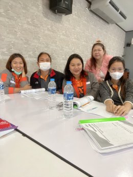 ภาพกิจกรรมการบรรยาย หลักสูตร ข้อกำหนดระบบมาตรฐาน ISO 22000:2018 + Climate Change" และ work shop 