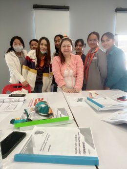ภาพกิจกรรมการบรรยาย หลักสูตร ข้อกำหนดระบบมาตรฐาน ISO 22000:2018 + Climate Change" และ work shop 