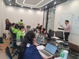 ภาพบรรยากาศ การจัดทำเอกสารระบบ ISO/IEC 17025  พร้อมลงมือ Workshop จริงกับทีมปฏิบัติการ