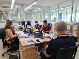 ภาพบรรยากาศการตรวจติดตามภายใน (Internal Audit)