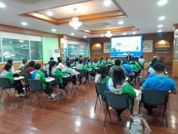 กิจกรรมการบรรยาย  สหกรณ์โคนมวังน้ำเย็น จังหวัดสระแก้ว