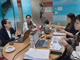 ภาพกิจกรรมการอบรม Internal Quality Control (IQC) ทางด้านจุลชีววิทยา 