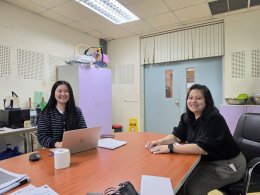 ภาพกิจกรรมการให้คำปรึกษา พัฒนาระบบ ISO/IEC 17025 ให้กับห้องปฏิบัติการจุลชีววิทยา