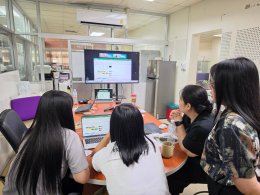 ภาพกิจกรรมการให้คำปรึกษา พัฒนาระบบ ISO/IEC 17025 ให้กับห้องปฏิบัติการจุลชีววิทยา