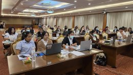บรรยากาศการอบรม Uncertainty ทางจุลชีววิทยา พร้อม Workshop การคำนวณ ให้กับ บ.สหฟาร์ม จ.ลพบุรี