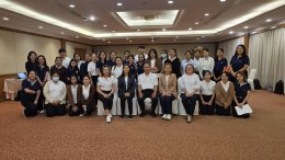 บรรยากาศการอบรม Uncertainty ทางจุลชีววิทยา พร้อม Workshop การคำนวณ ให้กับ บ.สหฟาร์ม จ.ลพบุรี