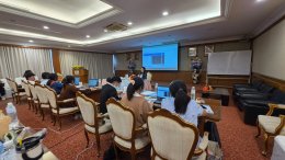 บรรยากาศการอบรม Uncertainty ทางจุลชีววิทยา พร้อม Workshop การคำนวณ ให้กับ บ.สหฟาร์ม จ.ลพบุรี