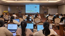 บรรยากาศการอบรม Uncertainty ทางจุลชีววิทยา พร้อม Workshop การคำนวณ ให้กับ บ.สหฟาร์ม จ.ลพบุรี