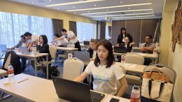 บรรยากาศการเรียนรู้ที่มากกว่า แค่ทฤษฎี กับหลักสูตร " AI for Laboratory " 