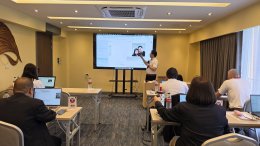 บรรยากาศการเรียนรู้ที่มากกว่า แค่ทฤษฎี กับหลักสูตร " AI for Laboratory " 