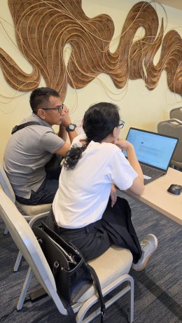 บรรยากาศการเรียนรู้ที่มากกว่า แค่ทฤษฎี กับหลักสูตร " AI for Laboratory " 