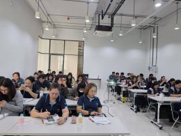 บรรยากาศการอบรม In-house Training หลักสูตร "การตีความและการประยุกต์ใช้ข้อกำหนด ISO/IEC 17025:2017"