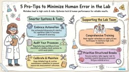 5 Pro-Tips to Minimize Human Error in the Lab