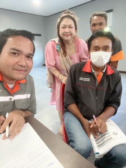 ภาพกิจกรรมการบรรยาย หลักสูตร ข้อกำหนดระบบมาตรฐาน ISO 22000:2018 + Climate Change" และ work shop 