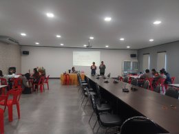 ภาพกิจกรรมการบรรยาย หลักสูตร ข้อกำหนดระบบมาตรฐาน ISO 22000:2018 + Climate Change" และ work shop 
