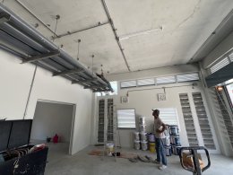 โครงการก่อสร้างอาคารสนับสนุนระบบยังชีพสัตว์น้ำ มหาวิทยาลัยบูรพา