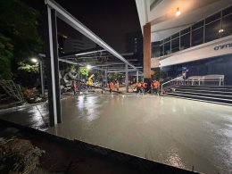 งานต่อเติมบริเวณอาคาร 10 มหาวิทยาลัยศรีปทุม