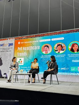 CEO แห่ง PETClub ได้รับเกียรติเป็นวิทยากรในหัวข้อ Pet Healthcare Trends ที่งาน Pet Fair SEA Asia 2024