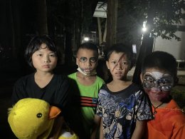 Happy Halloween Night ที่โรงเรียนหมู่บ้านเด็ก