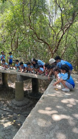 พาเด็กๆปล่อยปู เดินเที่ยวสะพานแดง และพิพิธภัณฑ์สัตว์น้ำ จังหวัดสมุทรสาคร