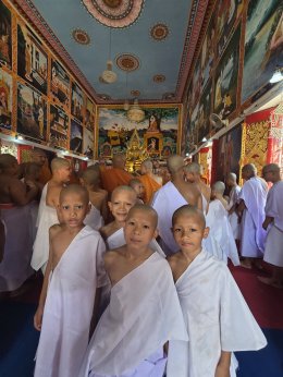 บรรพชาสามเณรภาคฤดูร้อน บวชเรียนพัฒนาตน