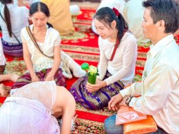 ร่วมสนับสนุนการบรรพชาสามเณร บวชศีลจาริณี และอบรมเยาวชนภาคฤดูร้อน ในปี ๒๕๖๙