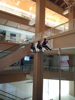 ผลงานการติดตั้งเสาสูง เซ็นทรัล เชียงใหม่