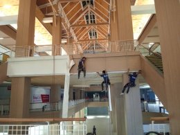 ผลงานการติดตั้งเสาสูง เซ็นทรัล เชียงใหม่