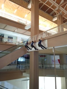 ผลงานการติดตั้งเสาสูง เซ็นทรัล เชียงใหม่