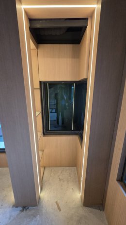 ผลงานติดตั้งอินทีเรียฟิล์มลายไม้ เปลี่ยนภาพลักษณ์ทั้งห้องในพริบตา