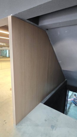 ผลงานติดตั้งอินทีเรียฟิล์มลายไม้ เปลี่ยนภาพลักษณ์ทั้งห้องในพริบตา