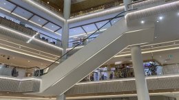 อัพเดทความสวยงามของบันไดเลื่อนสีขาว @เซ็นทรัลแอร์พอตเชียงใหม่ โซน Aquarium