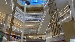 อัพเดทความสวยงามของบันไดเลื่อนสีขาว @เซ็นทรัลแอร์พอตเชียงใหม่ โซน Aquarium