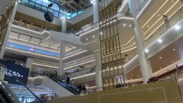 อัพเดทความสวยงามของบันไดเลื่อนสีขาว @เซ็นทรัลแอร์พอตเชียงใหม่ โซน Aquarium