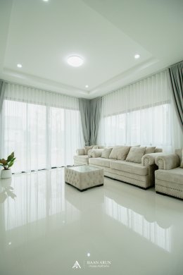 บ้านทรงจั่วผสมปั้นหยาสไตล์โมเดิร์น HB02