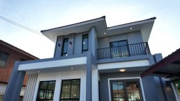 บ้านปั้นหยาสไตล์โมเดิร์น HB03