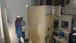 งานบริการตรวจสอบระบบไฟฟ้าและทำความสะอาดตู้เมนไฟฟ้า