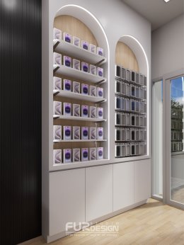 Designed, manufactured, and installed by: Clickker Phone U-Center, Samyan, Bangkok.