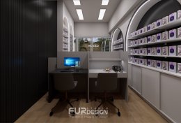 Designed, manufactured, and installed by: Clickker Phone U-Center, Samyan, Bangkok.