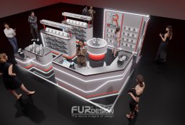 Design, manufacture, and installation of the store: TR Phone Shop, Central Rama 2.