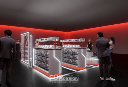 Design, manufacture, and installation of the store: TR Phone Shop, Central Rama 2.