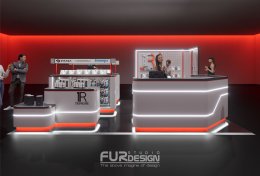 Design, manufacture, and installation of the store: TR Phone Shop, Central Rama 2.