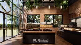 ออกแบบ ผลิต และติดตั้งร้าน : ร้านกาแฟ Yayai  บึงสามพราน จ.เพชรบูรณ์