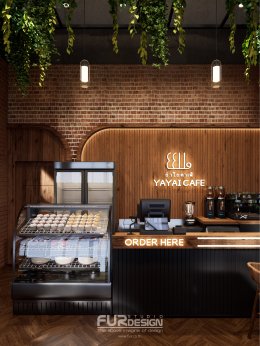 ออกแบบ ผลิต และติดตั้งร้าน : ร้านกาแฟ Yayai  บึงสามพราน จ.เพชรบูรณ์