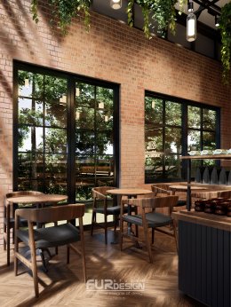 ออกแบบ ผลิต และติดตั้งร้าน : ร้านกาแฟ Yayai  บึงสามพราน จ.เพชรบูรณ์