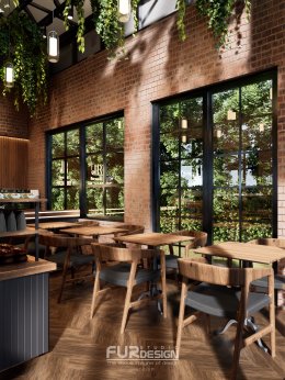 ออกแบบ ผลิต และติดตั้งร้าน : ร้านกาแฟ Yayai  บึงสามพราน จ.เพชรบูรณ์