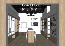 ออกแบบ ผลิต และติดตั้งร้าน : ร้าน Gadget Play ห้างฯ Fortune กรุงเทพฯ