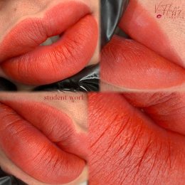 เรียนสักปาก V-Fluffy LipBlush ฝังสีปากสุขภาพดี  2 วัน
