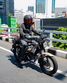Yamaha PG-1 ใครว่า ขี่เข้าแคมป์ได้อย่างเดียว